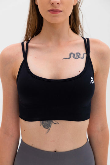 Classic Double Strappy Sports Bra