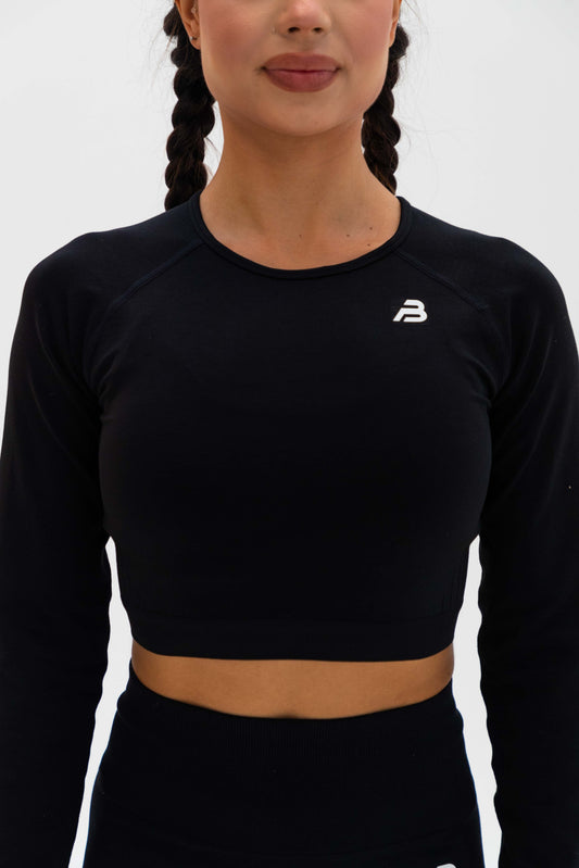 Vital Smooth Long Sleeve Crop Top